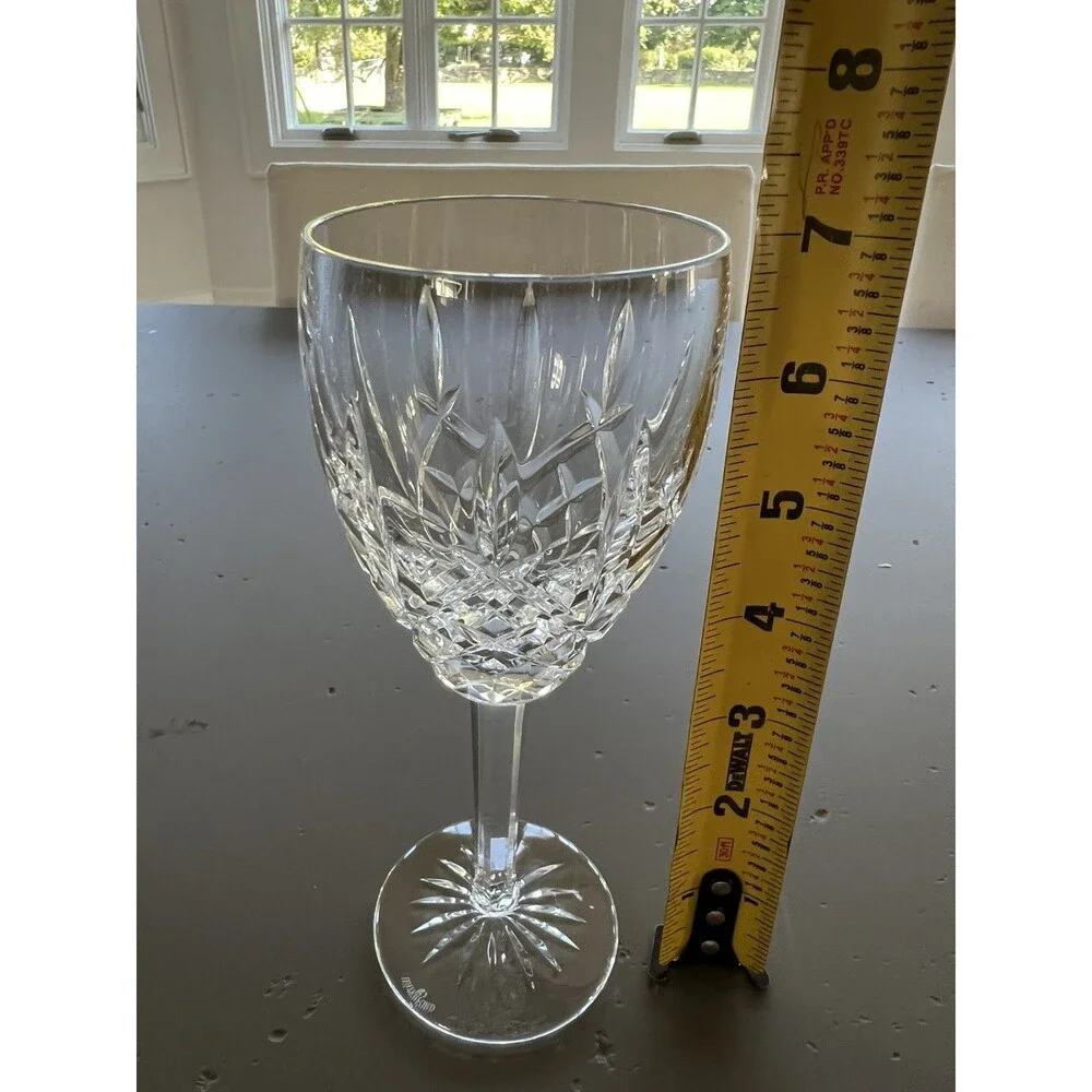 Rare Set of 5 Waterford Crystal Araglin 7in Wine Glasses – Wedding Gift 1999